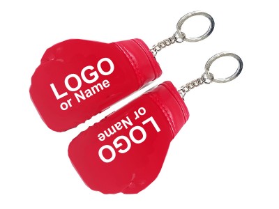 Bokshandschoenen Sleutelhangers met naam of logo