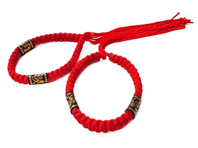 Prajead Muay Thai Armbanden : Thaise stijl-Rood